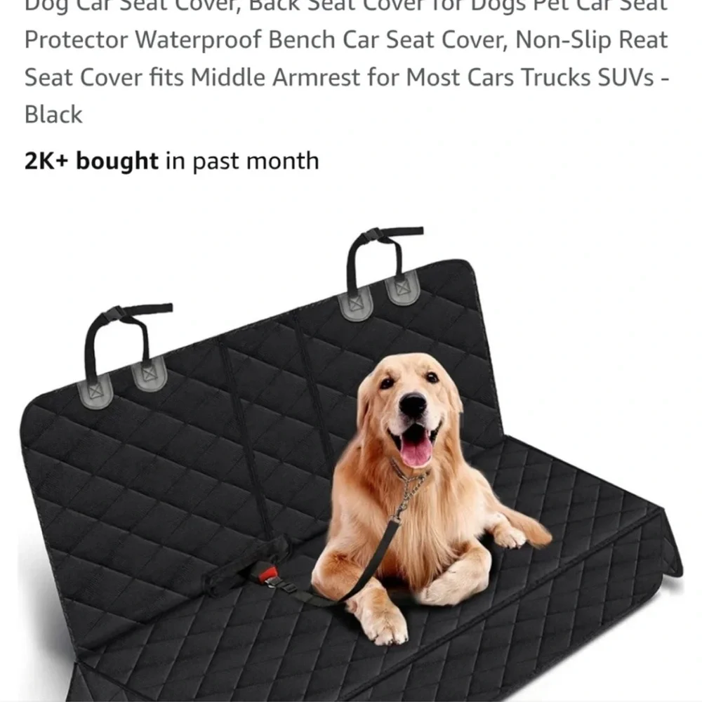 Waterproof Dog Seat Cover